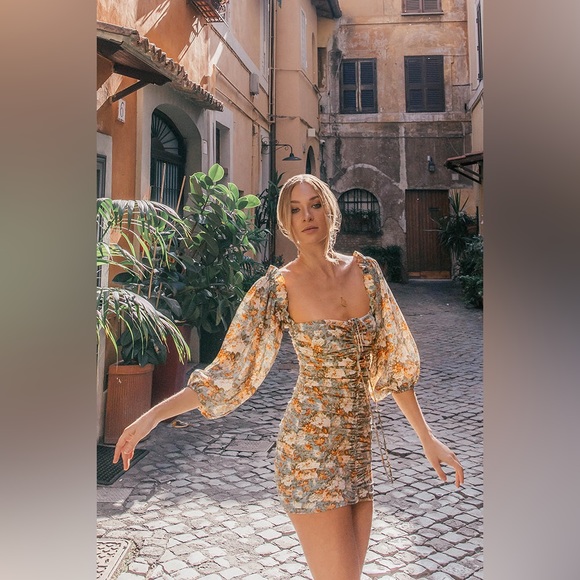 ***SOLD*** 🍾🪴 Hello Molly Basque Country Dress 🪴🍾 in Sage Size M (AU 10) EUC - Picture 6 of 13